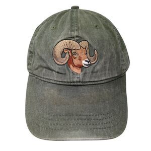 Ramair LLC Slideback Hat Green One Size Adjustable Embroidered 6 Panel ECO